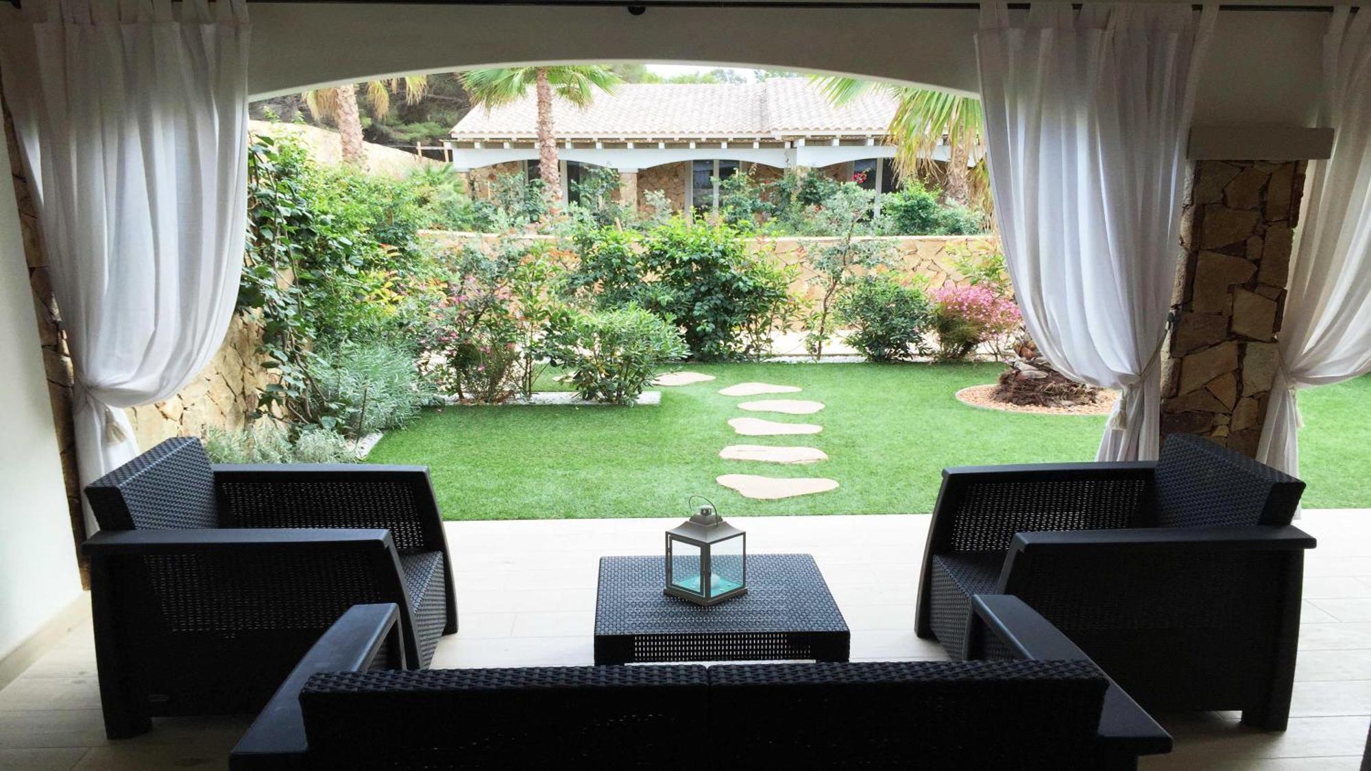 Residence Elegance Ville Ed Appartamenti A Porto Pino Dış mekan fotoğraf
